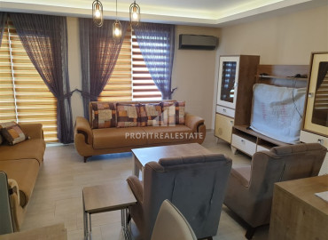 Well-maintained duplex 2 + 1 in a residence with hotel facilities 150 m from the sea in the Kestel region of Alanya ID-6293 фото-1
