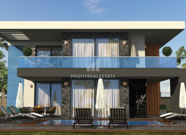Private villa 3 + 1, with its own facilities in the region of Alanya - Kargicak at the final stage of construction. ID-6295 фото-3