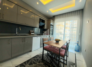 Новая меблированная квартира 2+1 с отдельной кухней в комплексе с богатой инфраструктурой в Махмутларе ID-6299 фото-4
