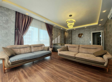 Luxurious linear apartment 5 + 1 in an elite residence 150 m from the sea in Kestel ID-6301 фото-3