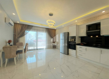 Luxurious linear apartment 5 + 1 in an elite residence 150 m from the sea in Kestel ID-6301 фото-9