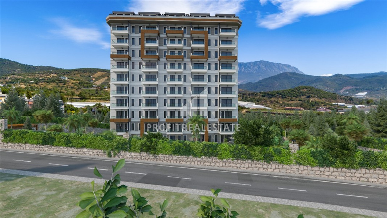 Недорогие квартиры в рассрочку, на начальном этапе строительства, в резиденции класса «люкс», Демирташ, Аланья, 65-130 м2 ID-6304 фото-2