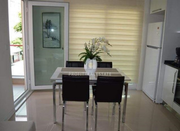 Alanya center: furnished 1 + 1 apartment in a residence with a swimming pool 500m from Keykubat beach ID-6307 фото-3