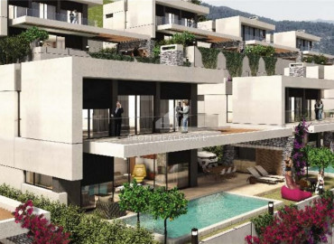 Elite villa under construction, with the possibility of obtaining Turkish citizenship, Kargicak, Alanya, 217 m2 ID-6313 фото-1