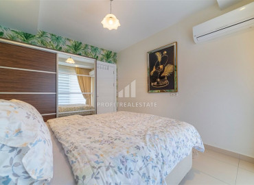Уютная укомплектованная двухкомнатная квартира в элитном комплексе в 200 м от моря в районе Кестель ID-6317 фото-7