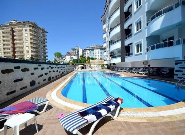 One-bedroom apartment with furniture and appliances in a residence with wide facilities in Alanya - Cikcilli ID-6318 фото-4