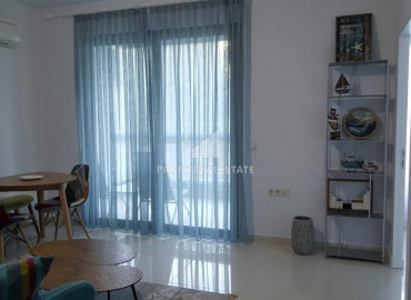 Furnished one-bedroom apartment in a residence with good facilities 450 m from the sea in the Kestel area ID-6321 фото-9