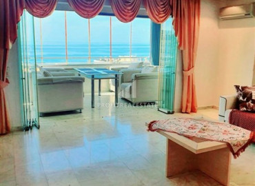 Квартира 2+1 с видом на море и крепость Алании в резиденции с хорошей инфраструктурой в Махмутларе ID-6327 фото-8