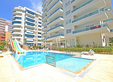 Furnished one-bedroom apartment on a high floor, 70m² in the center of Mahmutlar, 350 m from the sea ID-6328 фото-22