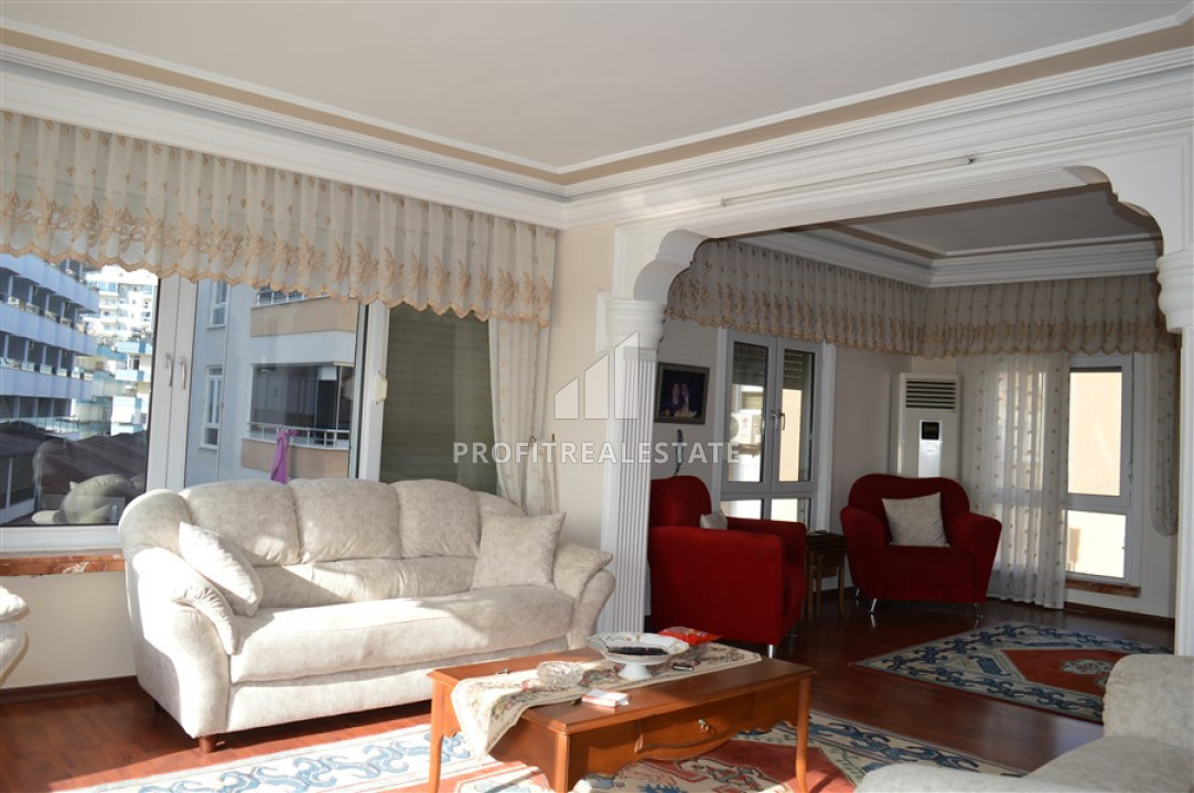 Two bedroom duplex with furniture and appliances on the first line in Mahmutlar ID-6333 фото-2