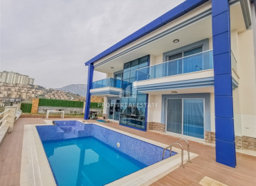 Private furnished villa 4 + 1, with its own facilities in the area of Alanya - Kargicak ID-6340 фото-4