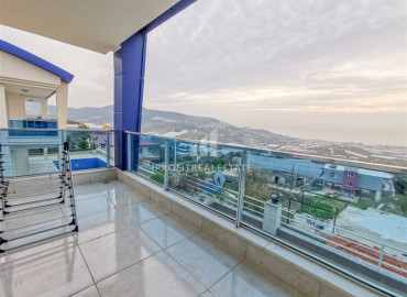 Private furnished villa 4 + 1, with its own facilities in the area of Alanya - Kargicak ID-6340 фото-54