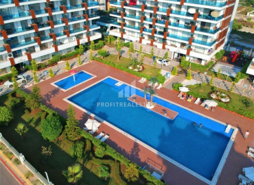 Well-groomed apartment 2 + 1 in a residence with excellent infrastructure 200 m from the sea in the Alanya - Kestel area ID-6344 фото-4}}