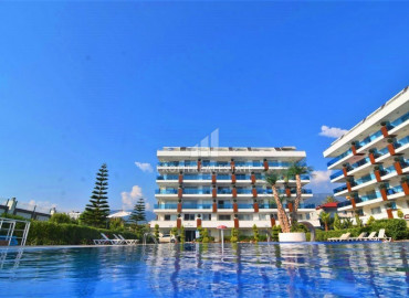 Well-groomed apartment 2 + 1 in a residence with excellent infrastructure 200 m from the sea in the Alanya - Kestel area ID-6344 фото-5}}