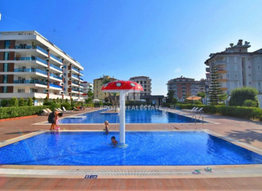 Well-groomed apartment 2 + 1 in a residence with excellent infrastructure 200 m from the sea in the Alanya - Kestel area ID-6344 фото-6}}