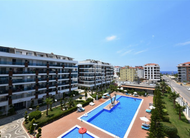 Well-groomed apartment 2 + 1 in a residence with excellent infrastructure 200 m from the sea in the Alanya - Kestel area ID-6344 фото-27}}