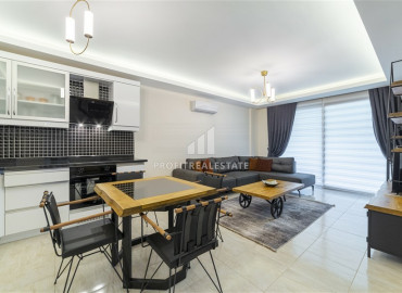 Excellent one-bedroom apartment, ready to move in, in a well-kept residential residence in Oba, Alanya, 65 m2 ID-6348 фото-2