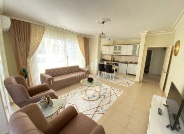 Two bedroom apartment with a cozy interior, 300 meters from the sea, in Mahmutlar, Alanya ID-6355 фото-2