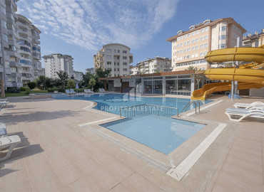Furnished 1 + 1 apartment, 71 m², in a residence with wide facilities in Alanya - Cikcilli ID-6366 фото-3}}
