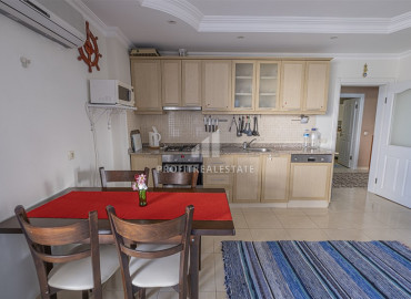 Furnished 1 + 1 apartment, 71 m², in a residence with wide facilities in Alanya - Cikcilli ID-6366 фото-6}}