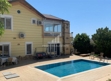 Furnished villa 3 + 2, with excellent views in the area of Alanya - Kargicak, 700m from the sea ID-6402 фото-33