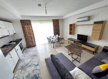 Ready to move in one bedroom apartment 200m from the sea in Kestel ID-6405 фото-2