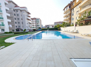 Ready to move in one bedroom apartment 200m from the sea in Kestel ID-6405 фото-16