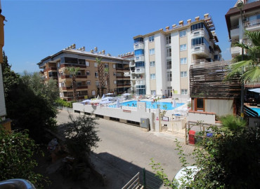 Furnished apartment 2 + 1 in a residence with a swimming pool in Alanya Oba, 300m from the sea ID-6406 фото-16
