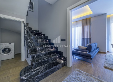 New furnished duplex 2 + 1 in the very center of Alanya, 250m from Keykubat beach ID-6407 фото-14