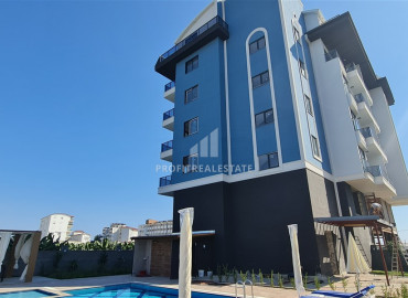 New one bedroom apartment 70 meters from the sea, Kargicak, Alanya, 60 m2 ID-6412 фото-21