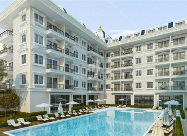 New one bedroom apartment in a residence with full facilities, Oba, Alanya, 46 m2 ID-6416 фото-1