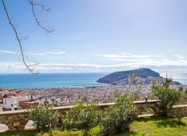 Duplex with three bedrooms and panoramic sea view in the central area of Alanya, Turkey ID-0431 фото-4