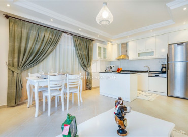 One-bedroom apartment, ready to move in, with a large total area of 80 m2, center of Alanya ID-6419 фото-3