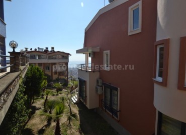 Duplex with three bedrooms and panoramic sea view in the central area of Alanya, Turkey ID-0431 фото-23