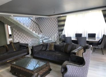 Spacious furnished duplex 4 + 1 in an elite residence Kargicaka ID-6427 фото-4