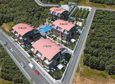 Инвестиционный проект в Алании: квартиры в комплексе премиум класса в 1300м от моря ID-6448 фото-30