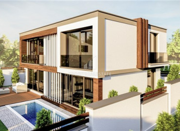 Elite project of villas from a construction company in the Avsallar area ID-6451 фото-3