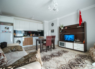 Equipped one-bedroom apartment in a residence with good facilities in Mahmutlar ID-6458 фото-2