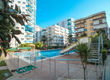 Equipped one-bedroom apartment in a residence with good facilities in Mahmutlar ID-6458 фото-19