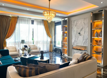 Luxury real estate: new three-storey villa 3 + 1 on the seafront in Alanya Konakli. ID-6460 фото-3