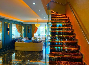 Luxury real estate: new three-storey villa 3 + 1 on the seafront in Alanya Konakli. ID-6460 фото-8