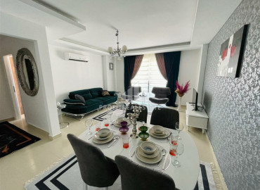 Готовая к проживанию квартира с одной спальней, в комплексе с хорошей инфраструктурой, недалеко от моря в Махмутларе ID-6468 фото-6