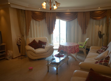 Large furnished view apartment with two bedrooms on the first line in Mahmutlar ID-6521 фото-6