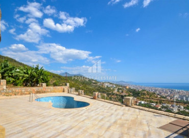 Detached villa 4 + 1, 230m² with a swimming pool and a land plot in the Cikcilli area of Alanya. ID-6531 фото-4