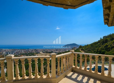 Detached villa 4 + 1, 230m² with a swimming pool and a land plot in the Cikcilli area of Alanya. ID-6531 фото-7