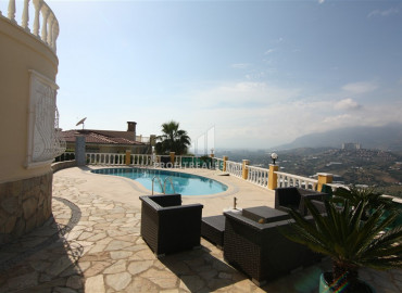 Private 5 + 1 villa with panoramic views and private facilities in Alanya - Kargicak ID-6539 фото-6