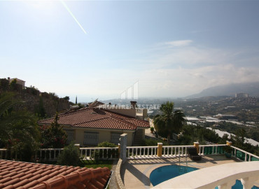 Private 5 + 1 villa with panoramic views and private facilities in Alanya - Kargicak ID-6539 фото-21