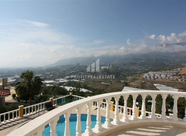 Private 5 + 1 villa with panoramic views and private facilities in Alanya - Kargicak ID-6539 фото-22