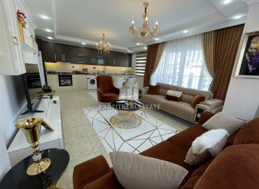 Elegant two-bedroom apartment, ready to move in, on the first line, Mahmutlar, Alanya, 130 m2 ID-6571 фото-3
