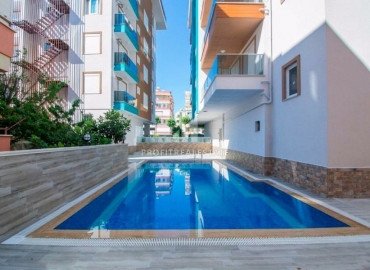 New 1 + 1 apartment with furniture and appliances in the center of Alanya, 150m from the Cleopatra beach ID-6576 фото-11}}